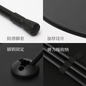 户外露营小圆桌三角支架圆盘桌沙滩可升降便携野餐桌X铝合金折叠