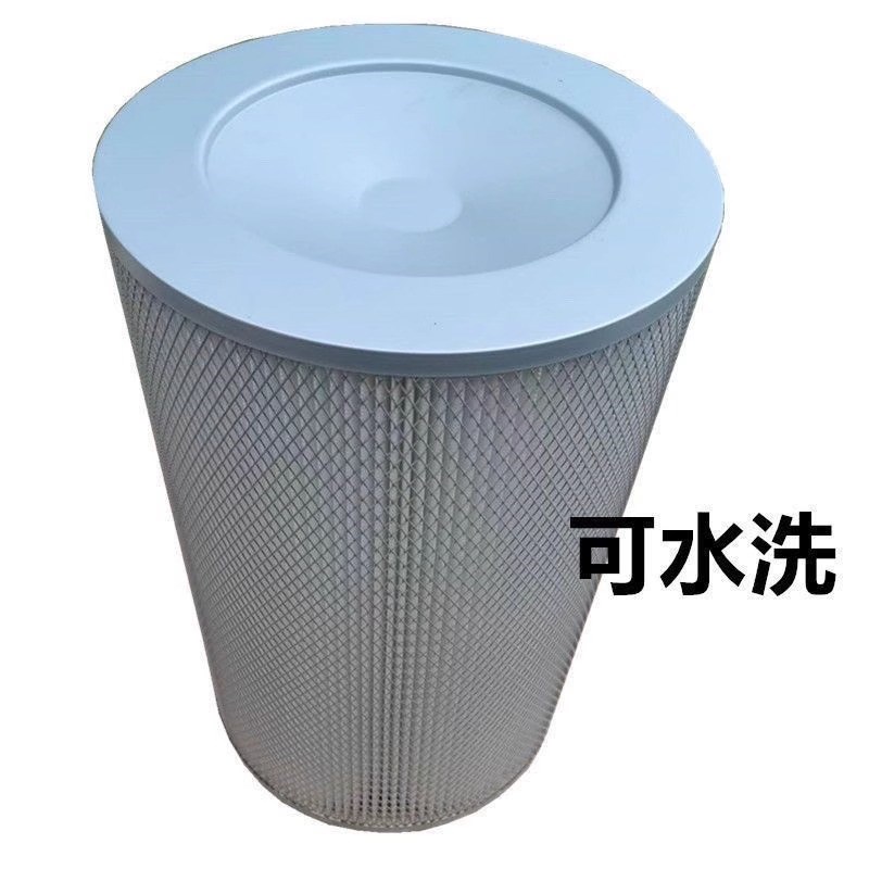 空气粉尘过滤f器美甲吸尘器滤芯可水洗雕刻木工粉集尘滤筒风机滤