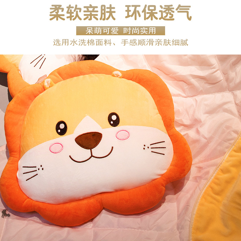 抱枕被子两用办i公室午睡枕头汽车靠枕车用折叠毯子二合一女生睡