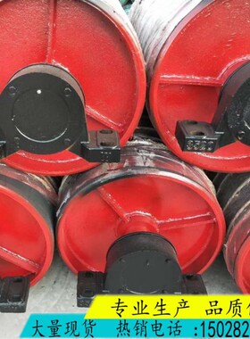 输送机皮带无动力主动改向包胶内置C滚筒 输送带电动滚筒托辊 头