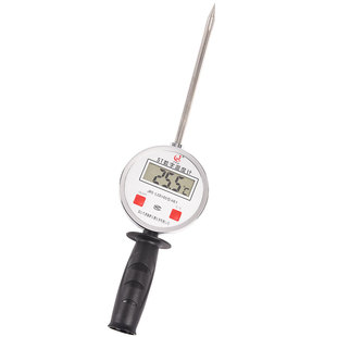 加长探杆有机肥温度计插r入式测地温草垛酒糟粮库工业双金属温度