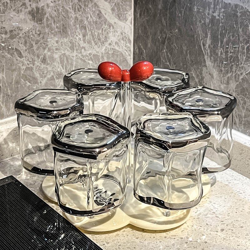 水杯架子置物架家m用客厅玻璃杯子倒扣收纳架晾啤酒茶杯倒挂沥水