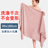 浴巾女夏天家g用纯棉吸水速干毛巾情侣2022新款 可穿裹干发帽三件