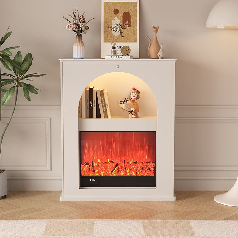 法式壁炉装饰柜3d仿真火焰一体玄关柜奶油风简约现代客厅家用收纳