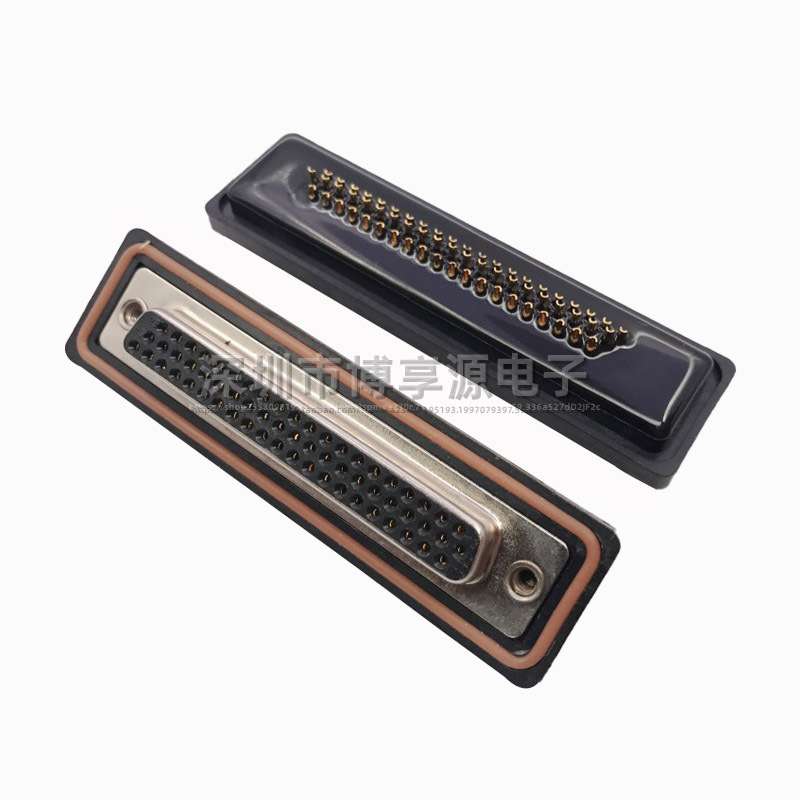 车针 防水 HDB62 母头 焊线镀金 VGA口三排62针 DB62 实心针