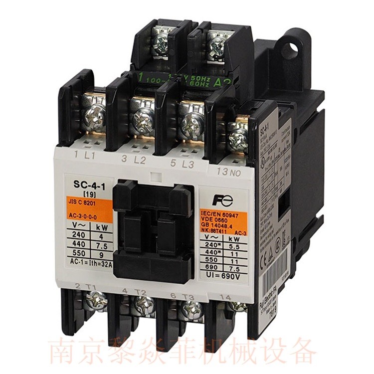 Fuji富士电机低压补偿型电磁接触器SW-5-1/U 触点1NC广东湛江