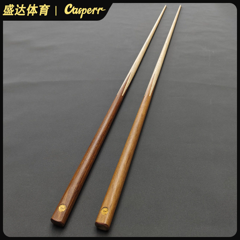 球房加重公杆单节杆台球杆黑八9球一体球杆英式通杆台球公杆球房