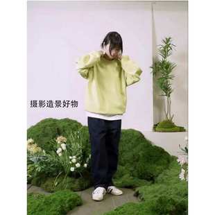 仿真青苔高苔藓草皮景观摄影假草坪人工照相馆店铺造景装饰地毯