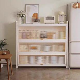 餐边柜靠墙一体喂养台茶水柜厨房橱柜铁皮柜置物架阳台储物柜直发