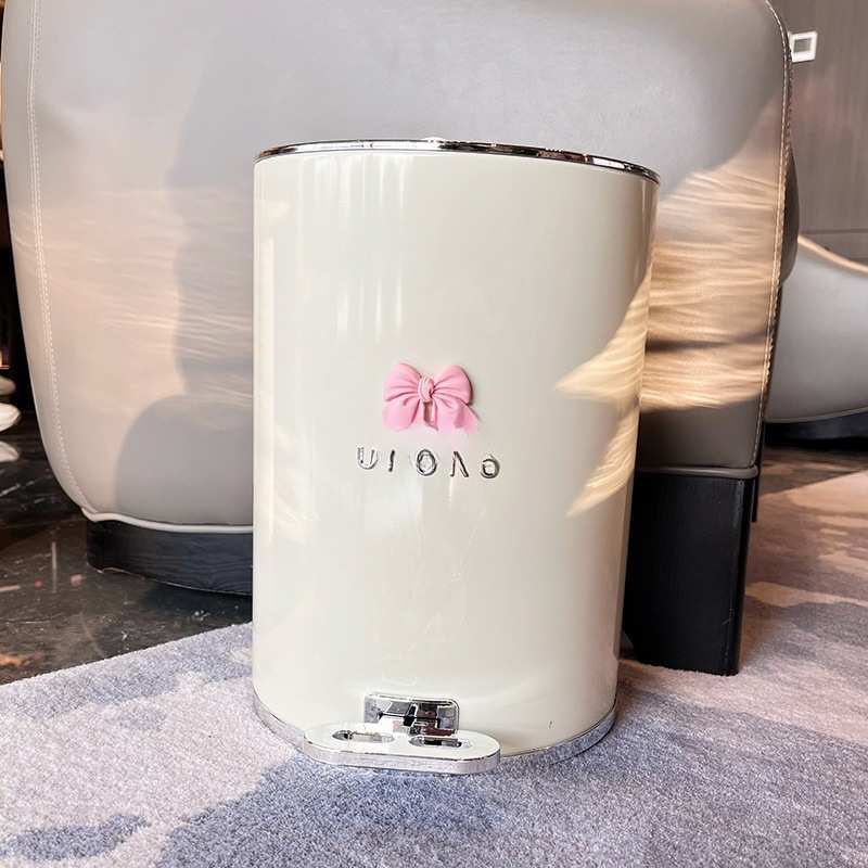 轻奢脚踩垃圾桶带盖大容量高颜值脚踏式客厅网红家用厨房垃圾篓