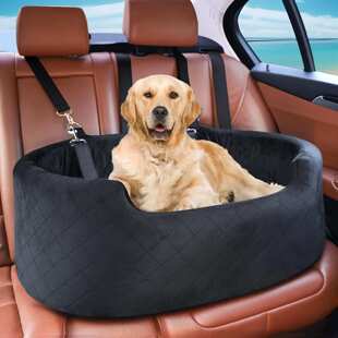 跨境四季通用车载后排窝车用大型狗窝全可拆洗可提手型车内座椅宠