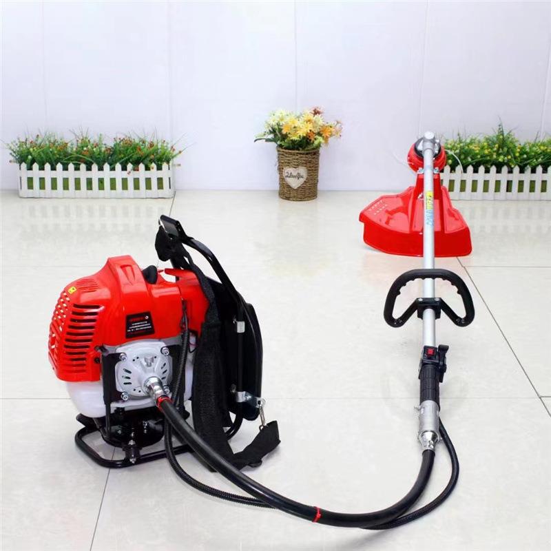 农用背负式割草机打草机山林开荒杂木树枝割灌机汽油大功率割草机