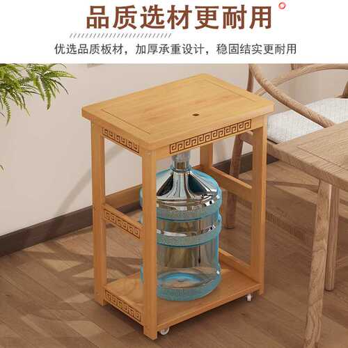 r^移动小茶台家用茶桌侧边柜茶车泡茶车边柜小型水壶一体茶水柜架