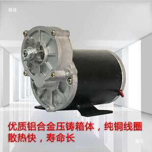 12V24V500W 炒板栗 花生干果 直流电机 200转 大扭力 施肥马达