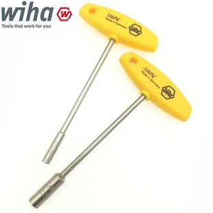 新品德国WIHA威汉T型套筒扳手英制T柄外六角螺母3/16 3/8 9 12mm