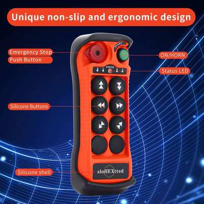 Wireless Crane Remote Control Radio Industrial Overhead Brid