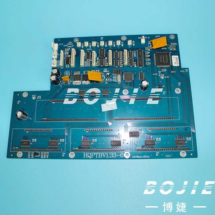 极限六头小车板极限FY3206飞腾UD3206喷绘机精工喷头板6H车头板卡