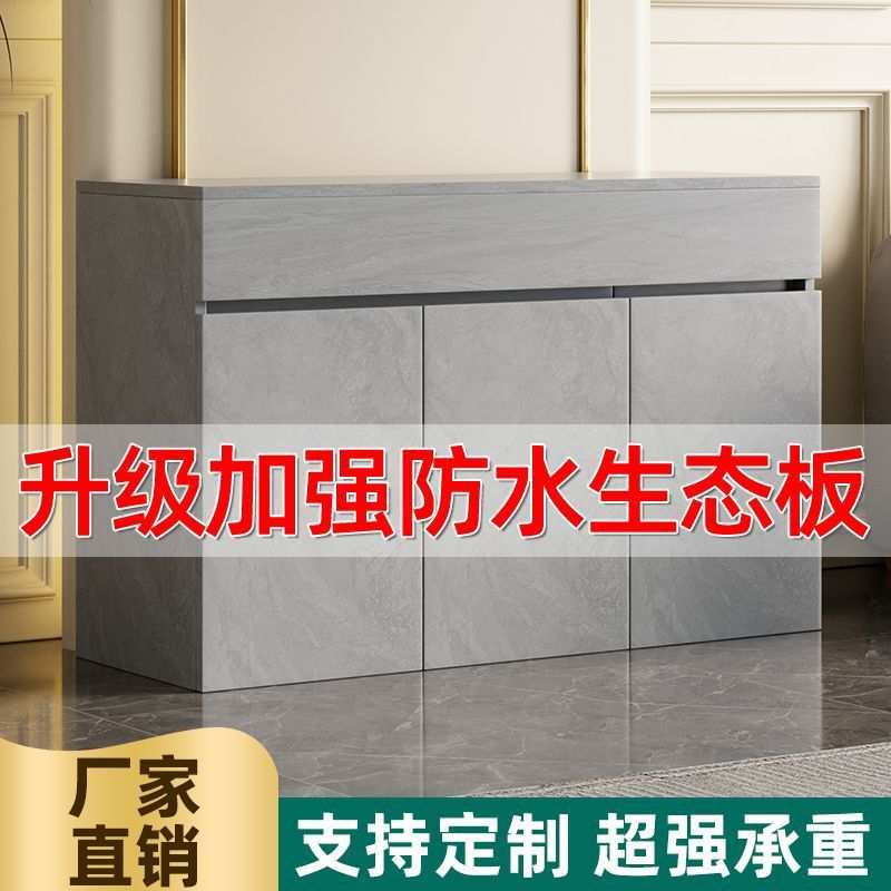 钉制实木鱼缸底柜家用客厅中小型鱼缸底座水族箱收纳落地隔断柜子