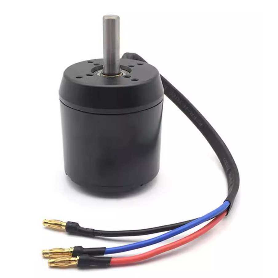 源头厂家6384大功率航模直流无刷马达滑板车电动遥控四轮电机 割