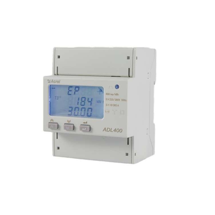 安科瑞户侧储能ADL400-D上进下出100A直接式计量表CE认证