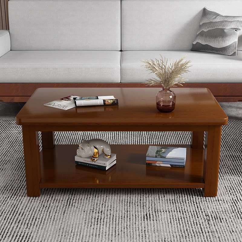 实木茶几简约现代小户型客厅家用茶几桌阳台简易茶台新中式茶桌