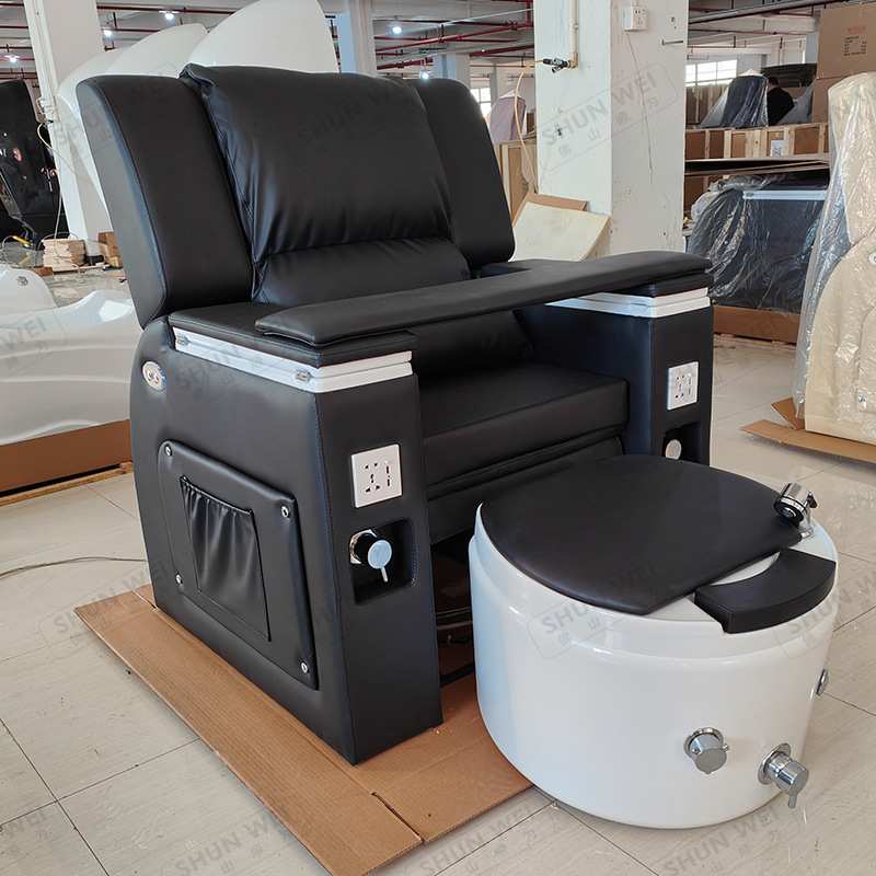 美甲沙发nail salon分体沐足盆洗脚池修脚椅足疗足浴spa洗脚椅