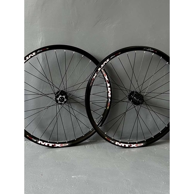 适用MTX33焊接太阳圈炸街280响花鼓5培林山地车碟刹轮组桶轴