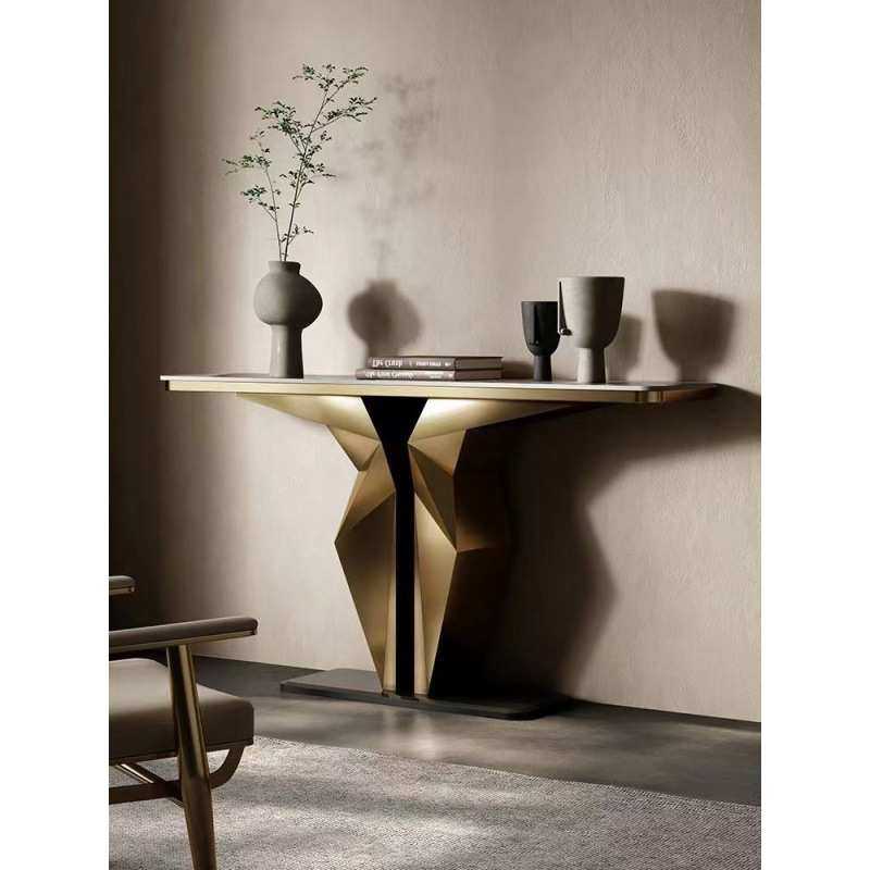 轻奢玄关台桌子别墅酒店简约现代进门入户置物架过道装饰柜条案几,基础建材,亚克力板,淘宝优惠券,粉丝福利购,淘宝优惠卷