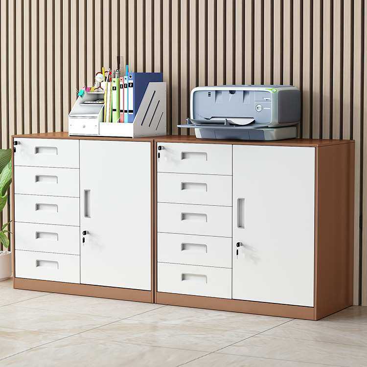 偏三保文件柜铁皮矮柜办公室资料柜阳台抽屉储物柜工具带锁小柜子,基础建材,亚克力板,淘宝优惠券,粉丝福利购,淘宝优惠卷