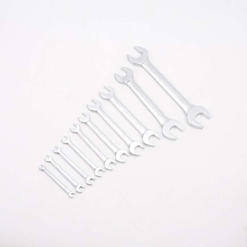 10件套多规格双头开口扳手组套五金工具汽修开口扳手工具套装