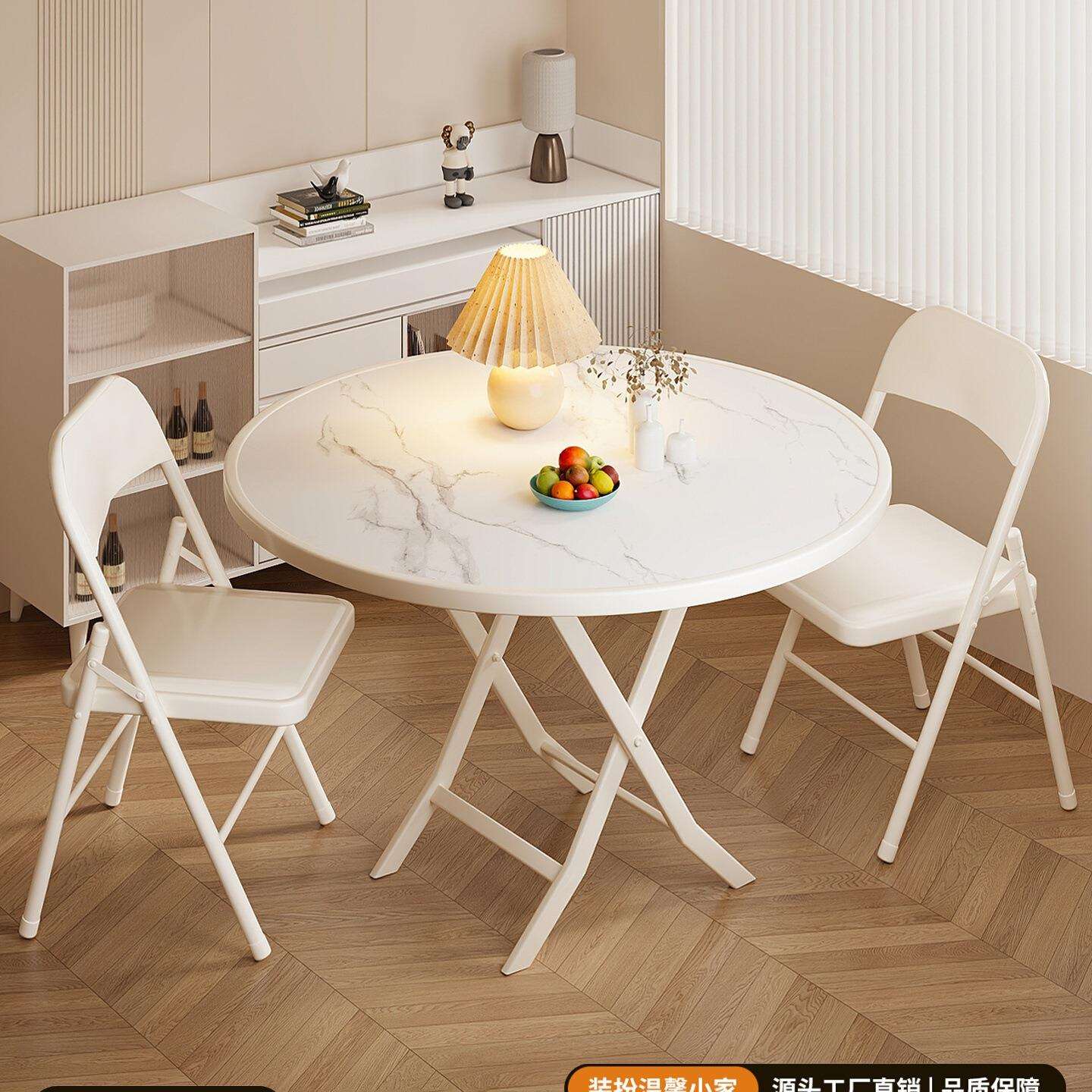 折叠桌子圆桌饭桌便携式简易餐桌家用小方桌不占空间茶桌摆摊桌y*