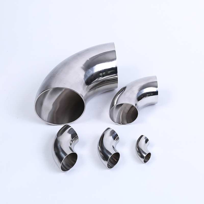 不锈钢大口径弯头 304/316管件弯头无缝90度异径弯管冲压弯头管件