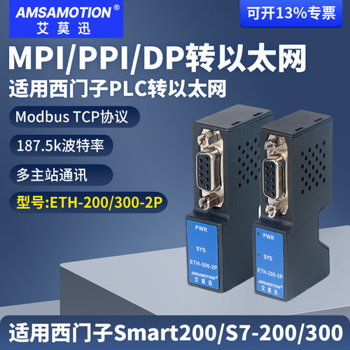 艾莫迅适用于西门子PLC转以太网