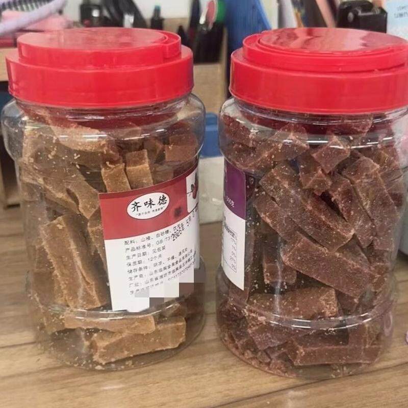 桑葚山楂条原味山楂条山东特产无糖精酸甜可口网红小吃