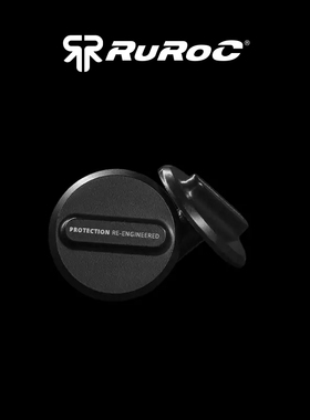 官方Ruroc鲁洛头盔AT3.0/4.0护目镜风镜快拆纽扣原装正品罗宁