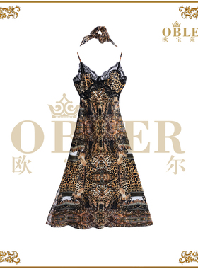 【欧宝莱尔】新款气质时尚轻奢女装连衣裙305-25295-2