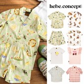 hebe SS25春夏男女宝印花衬衫 短袖 3件38折 T恤短裤