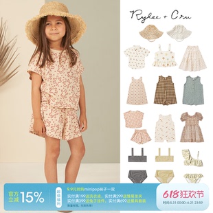 5Z 美国Rylee and Cru春夏合集 短袖连衣裙泳衣短裤帽子