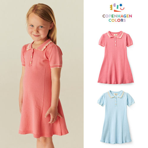 5Z  Copenhagen Colors SS26春夏女宝针织连衣裙姐妹装