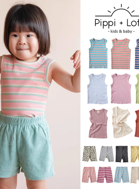 特价! 日本pippi lotta儿童吊带背心骑行裤