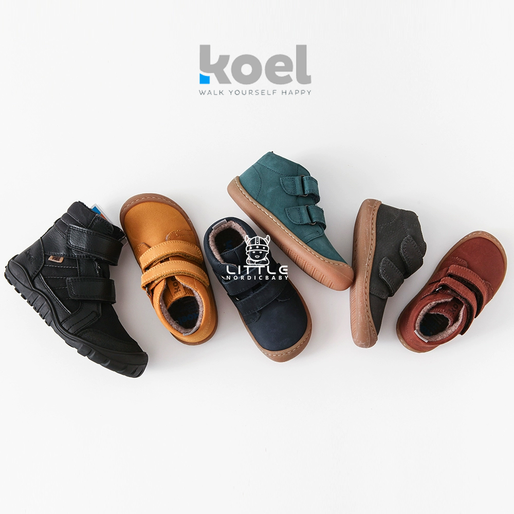 双魔术贴橡胶底皮鞋KOELSHOES