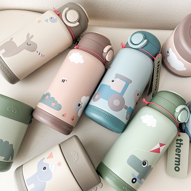 丹麦donebydeer SS25宝宝保温杯焖烧杯辅食保温保冷