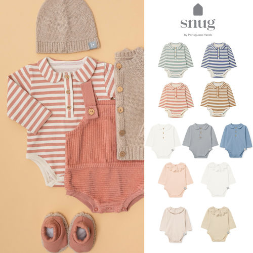 葡萄牙snug FW26秋冬幼童宝宝长袖包屁衣
