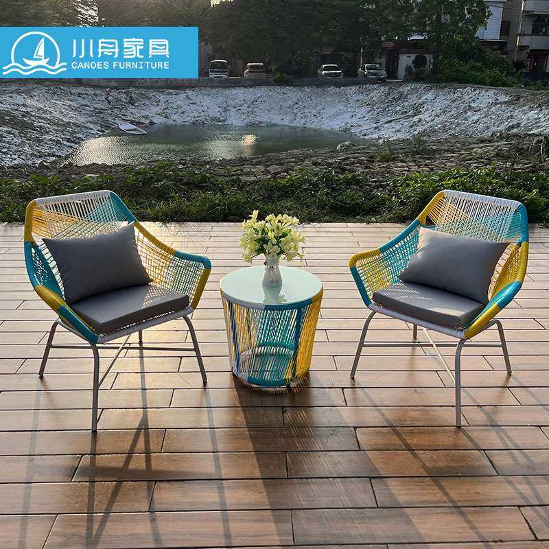 阳台桌椅藤椅三件套户外休闲椅庭院单人休闲家具露台沙发藤编椅子,3C数码配件,摄像机配件,淘宝优惠券,粉丝福利购,淘宝优惠卷