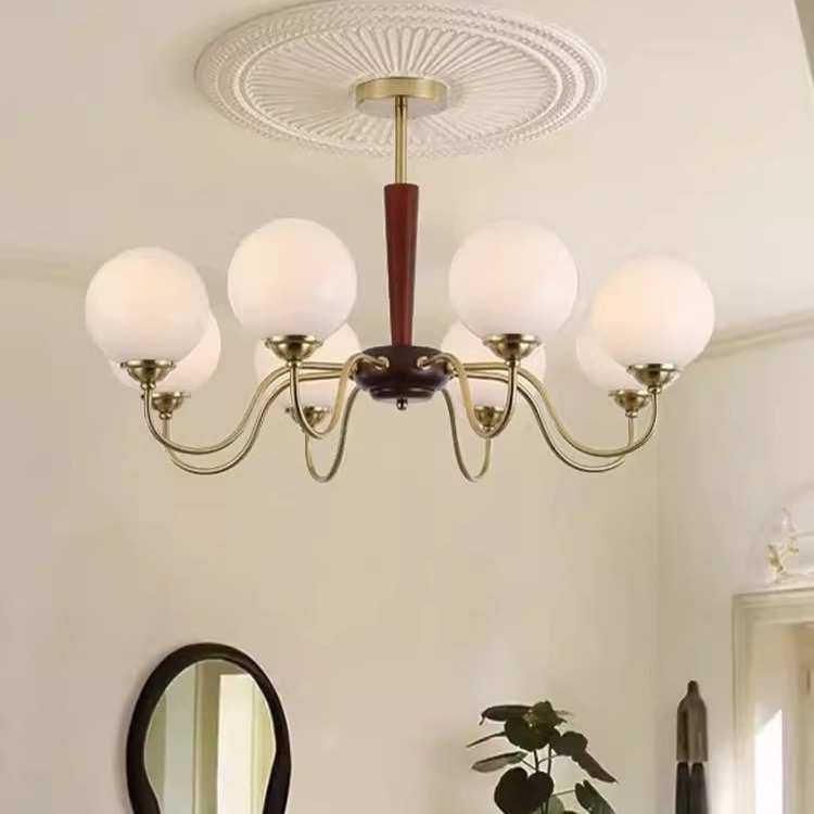 中古吊灯法式奶油风魔豆卧室客厅吊灯复古美式餐厅灯包豪斯灯具,3C数码配件,摄像机配件,淘宝优惠券,粉丝福利购,淘宝优惠卷