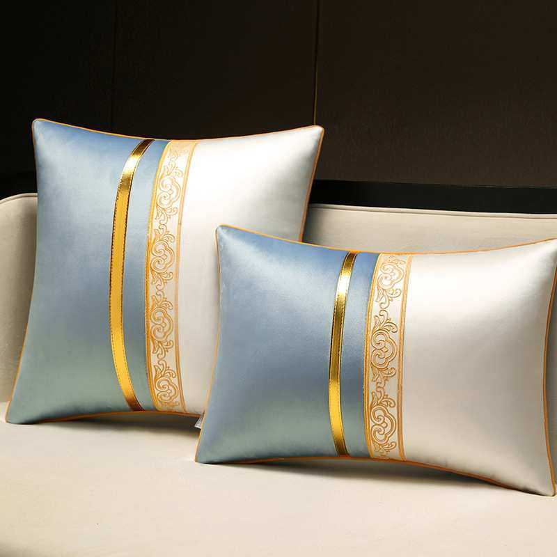 抱枕沙发客厅轻奢高级感中式靠枕含芯办公室腰枕中国风床上靠背垫