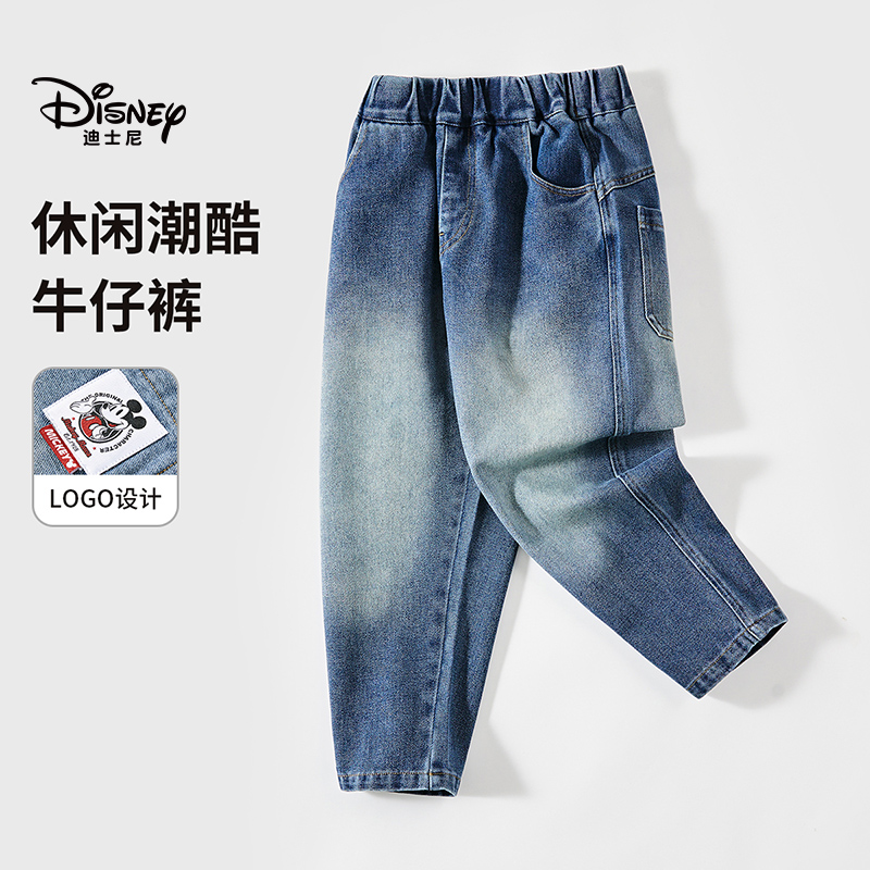 迪士尼宽松牛仔裤2025新款