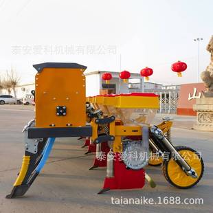 新款免耕悬浮腿子玉米播种机玉米播种施肥一体机拖拉机牵引4行6行