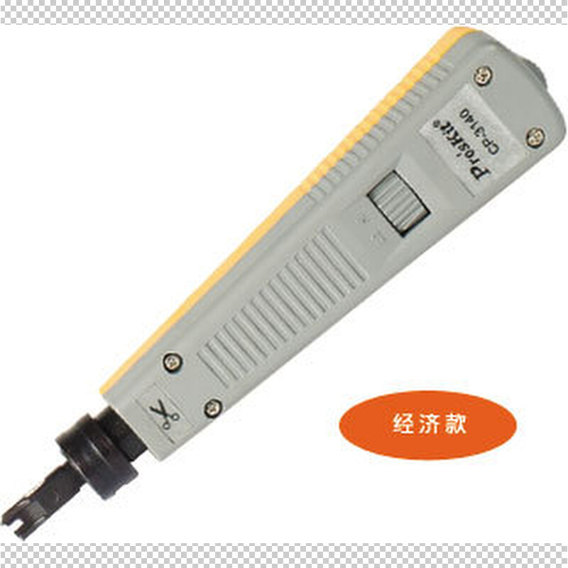 台湾宝工CP-3140调力型110端子板压线器网线电话模块打线刀卡线刀
