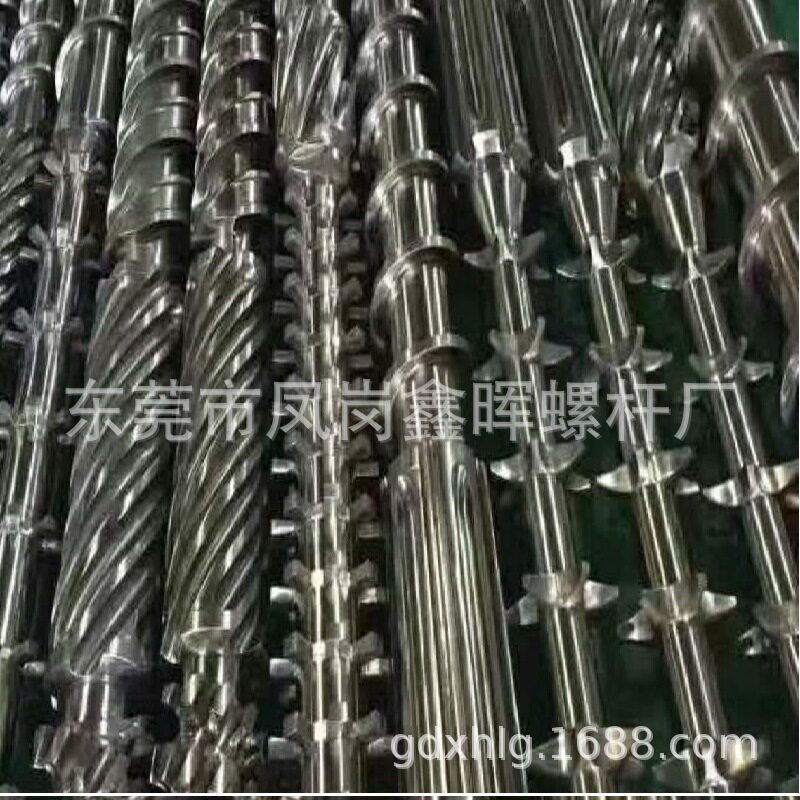 吹膜机螺杆料筒全螺纹快塑化